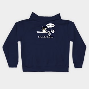 Irritable Owl Syndrome Kids Hoodie